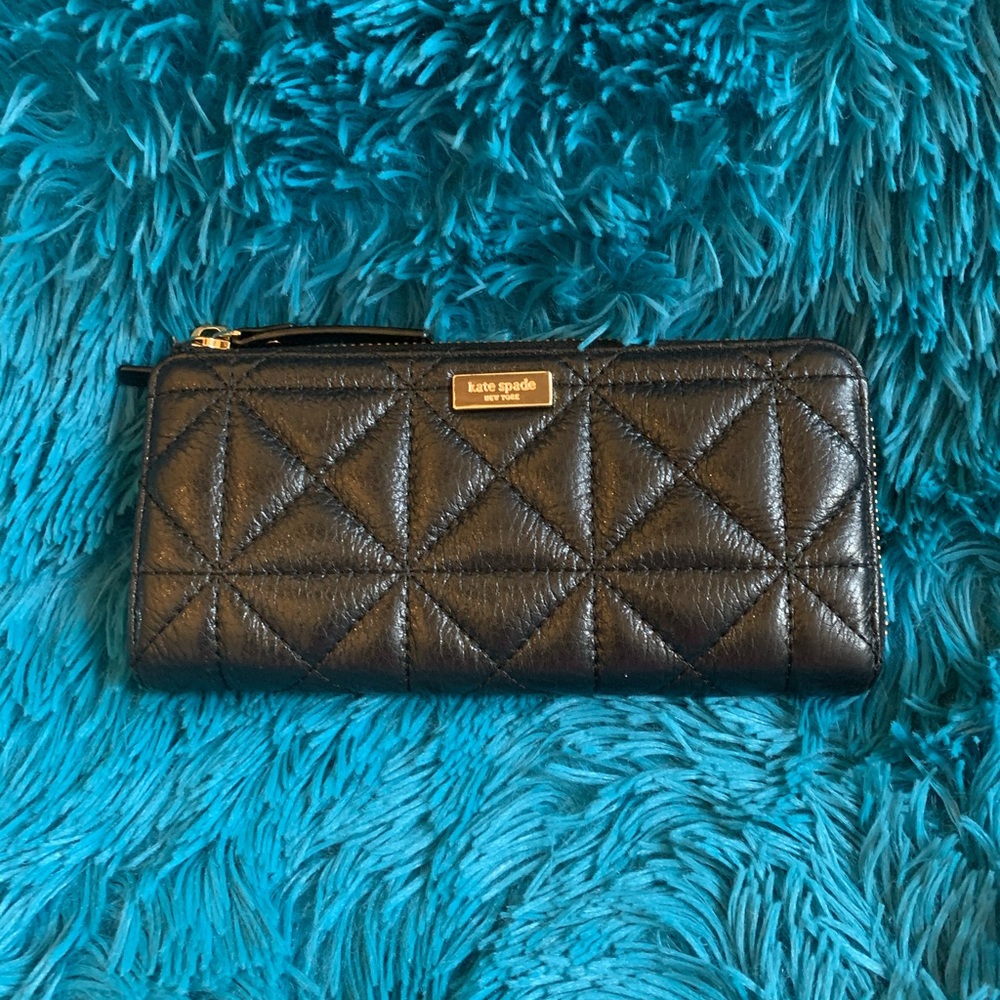 MOVING SALE! Kate Spade Quilted Leather Wallet
